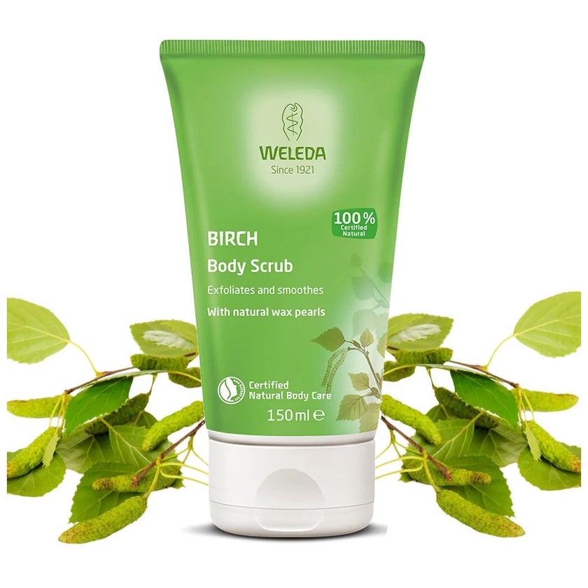 Weleda Birch Shower Body Scrub 150ml