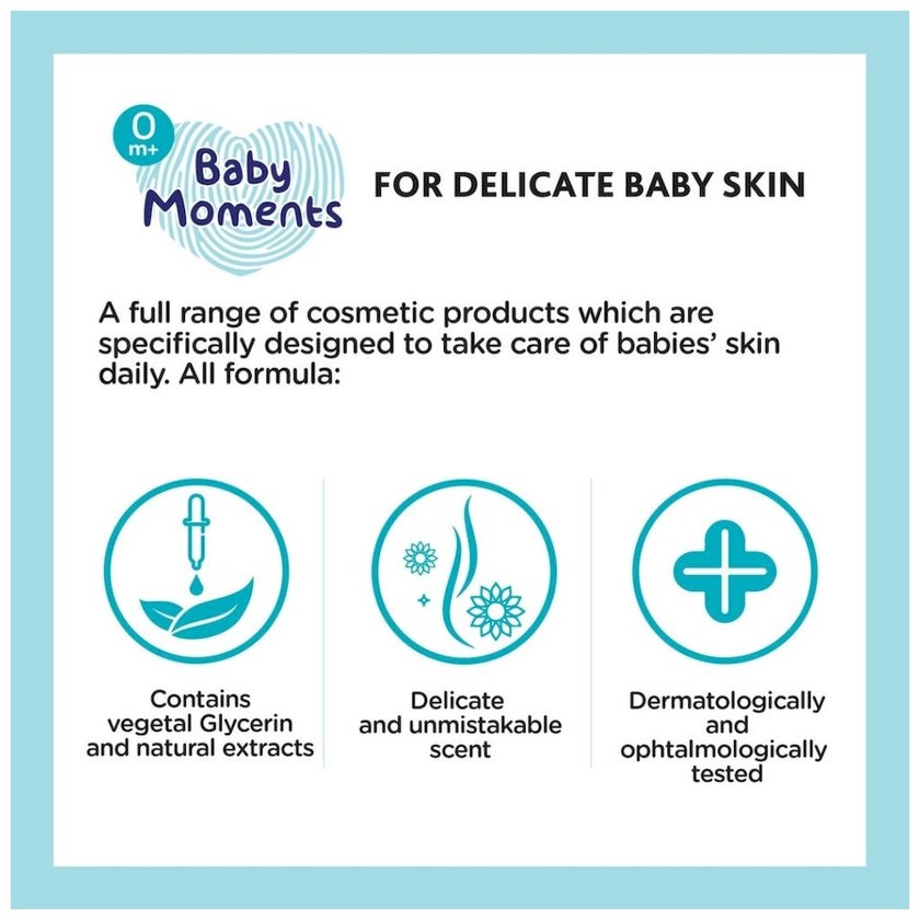 Chicco Baby Moments 0M+ Massage Oil For Sensitive Skin 200ml