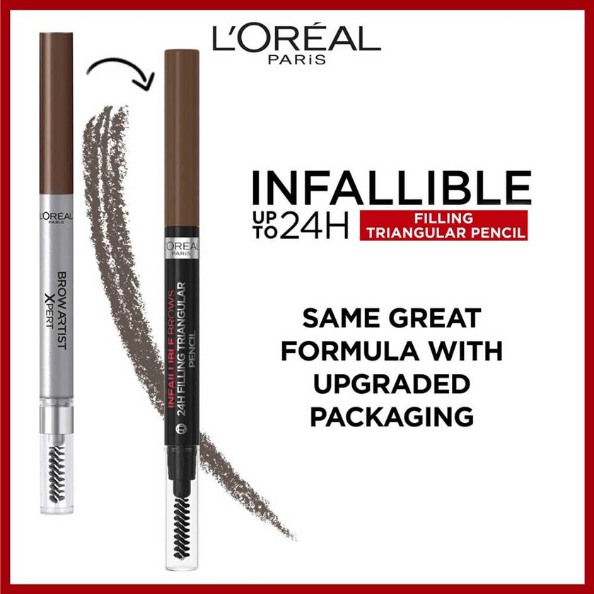 L'Oreal Paris Infallible Brows 24H Filling Eyebrow Pencil 5.0 - Light Brunette