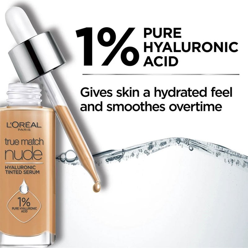 L'Oreal Paris True Match Nude Tinted Serum, Shade 3-4 Light Medium