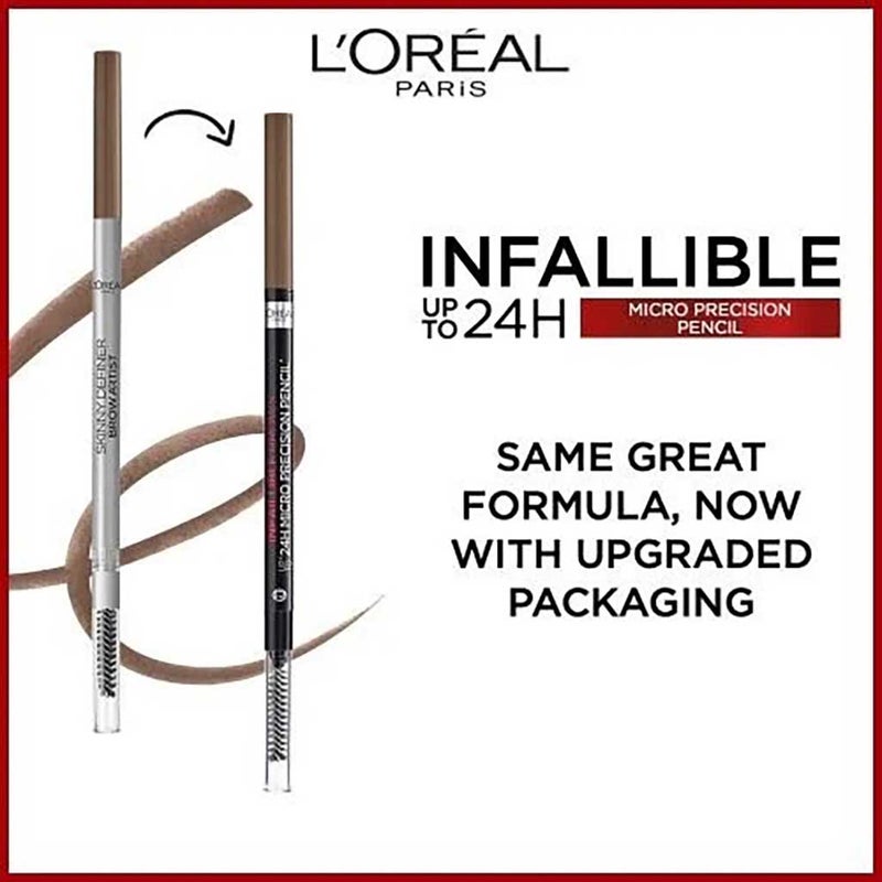 L'Oreal Paris Skinny Definer Brow Artist Eyebrow Pencil 105 - Brunette