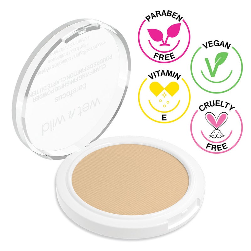 Wet n Wild Bare Focus Clarifying Finishing Powder - Fair Light