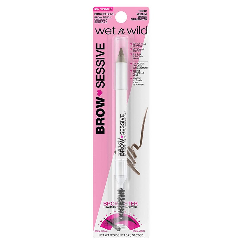 Wet n Wild Brow-Sessive Eye Brow Pencil - Medium Brown