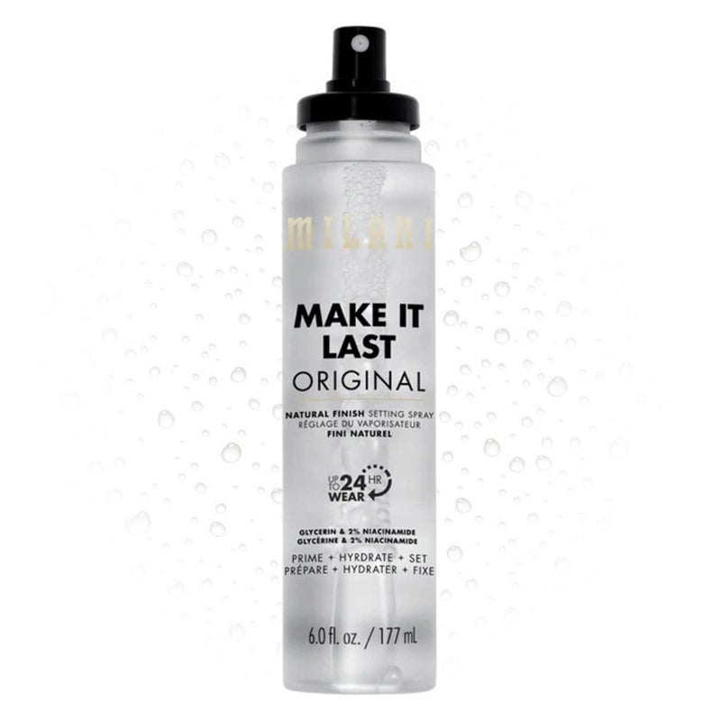 Milani Cosmetics Make It Last Original 03 Natural Finish Jumbo Make Up Setting Spray 117ml