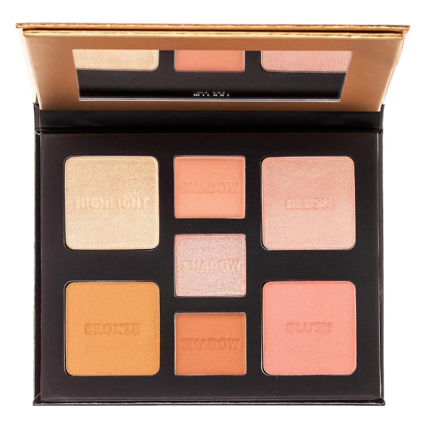Milani Cosmetics All-Inclusive Eye, Cheek & Face Palette -110 Light To Medium