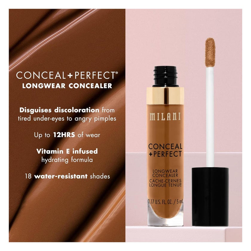 Milani Cosmetics Conceal + Perfect Longwear Concealer 5ml - 150 Natural Sand