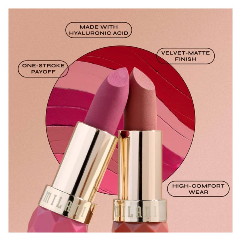 Milani Cosmetics Color Fetish Matte Lipstick, Pink Nude - 430 Secret 