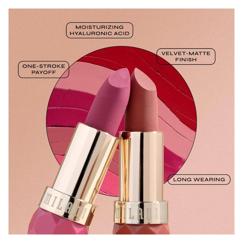 Milani Cosmetics Color Fetish Matt Lipstick, Shade - 360 Dahlia