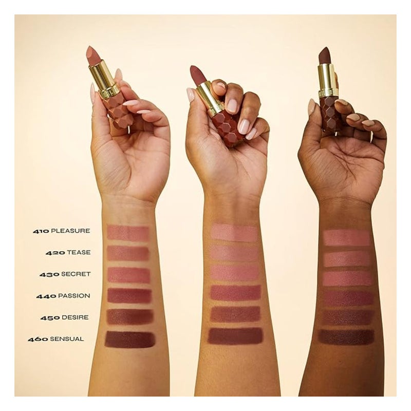 Milani Cosmetics Color Fetish Matte Lipstick, Chocolate Brown - 450 Desire 