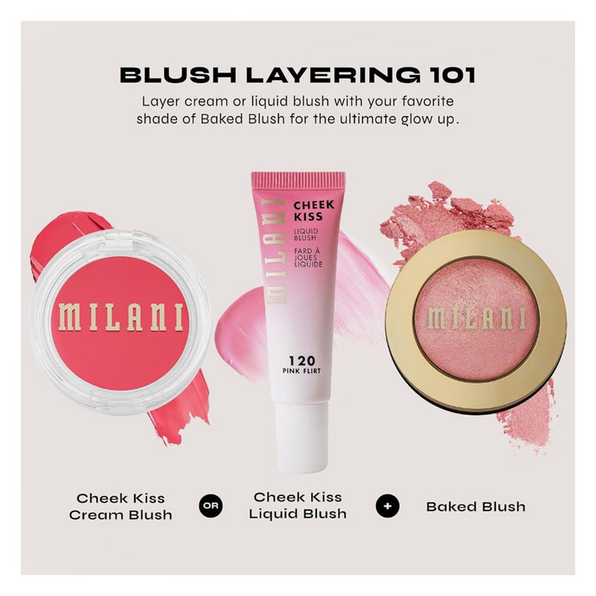 Milani Cosmetics Baked Powder Blush 02 - Rose D'Oro