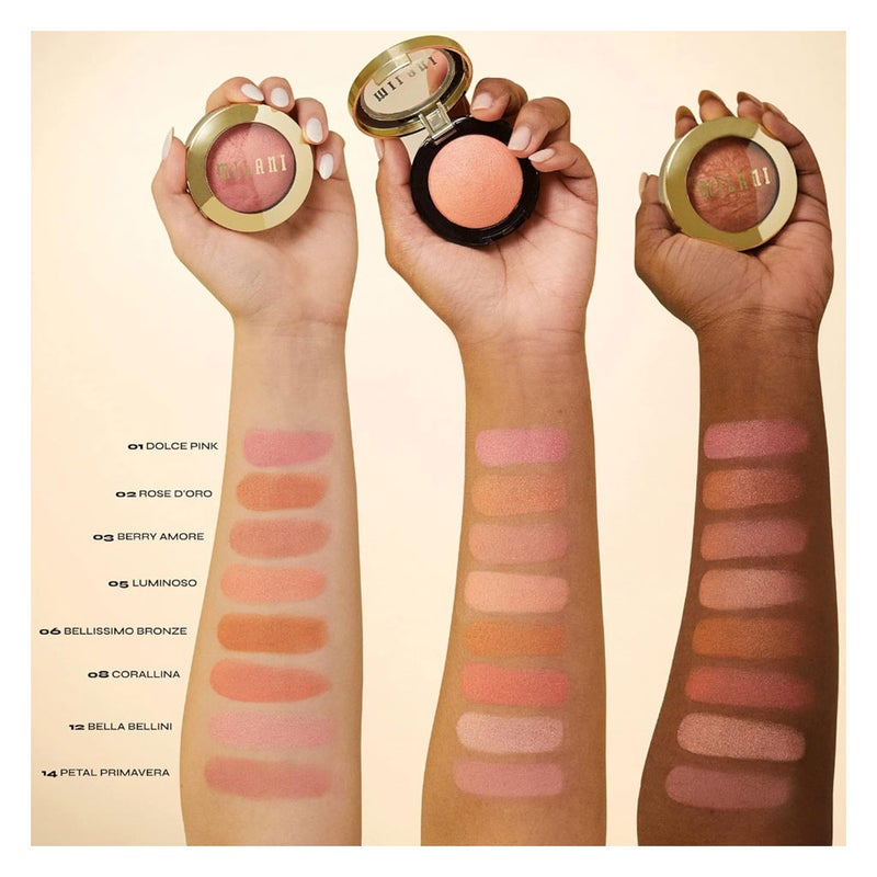 Milani Cosmetics Baked Powder Blush 02 - Rose D'Oro