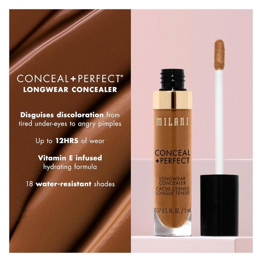 Milani Cosmetics Conceal + Perfect Longwear Concealer 5ml - 135 Medium Beige