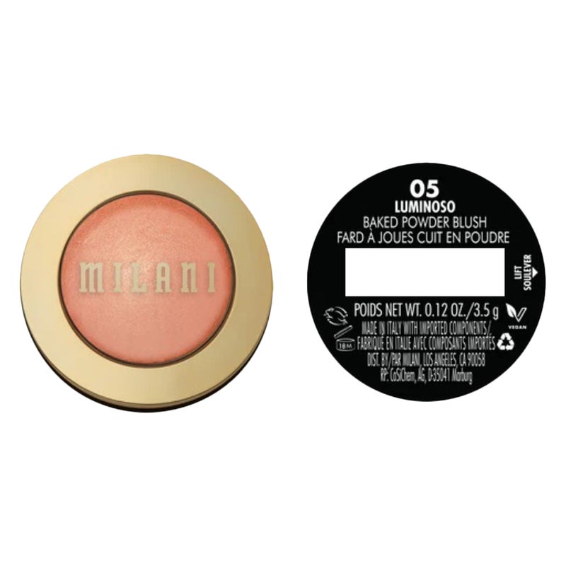 Milani Cosmetics Baked Powder Blush 05 - Luminoso
