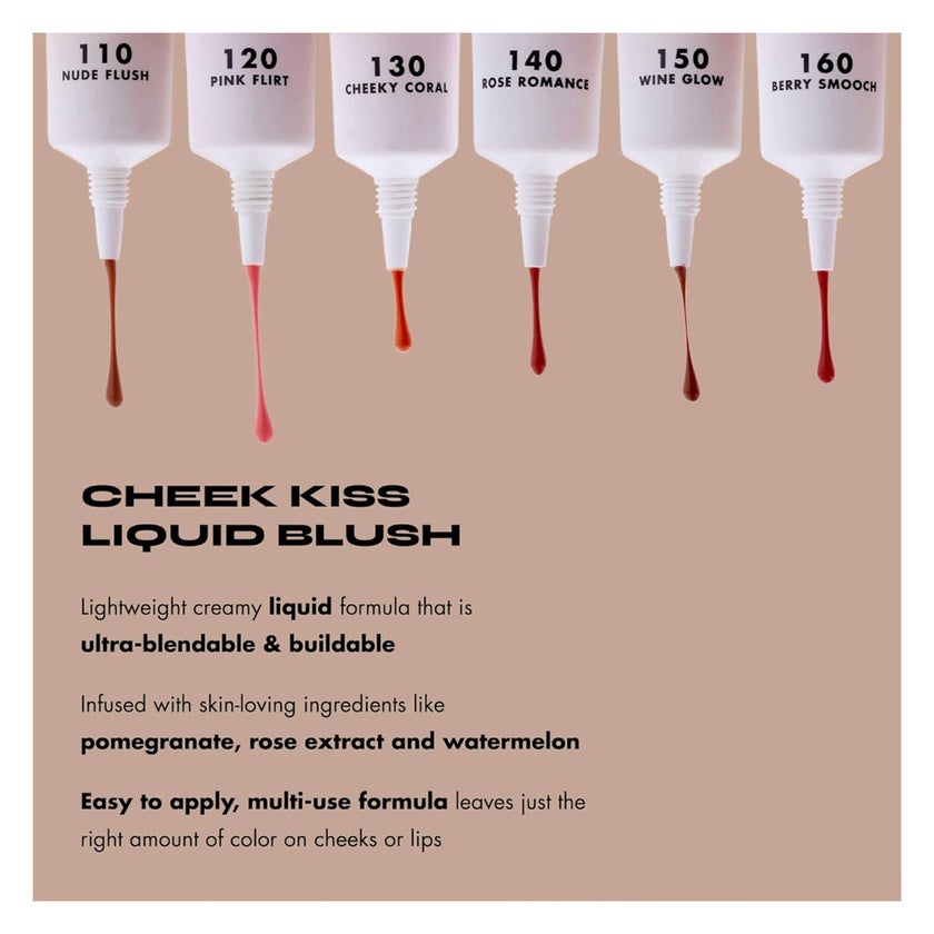 Milani Cosmetics Cheek Kiss Liquid Blush - 140 Rose Romance