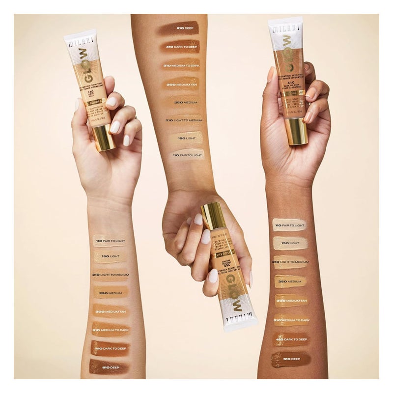Milani Cosmetics Glow Hydrating Skin Tint 30ml - 210 Light To Medium 