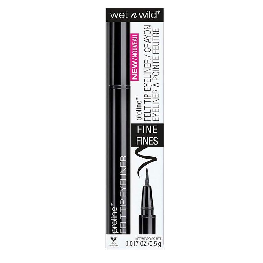 Wet n Wild Proline Felt Tip Eyeliner - Black