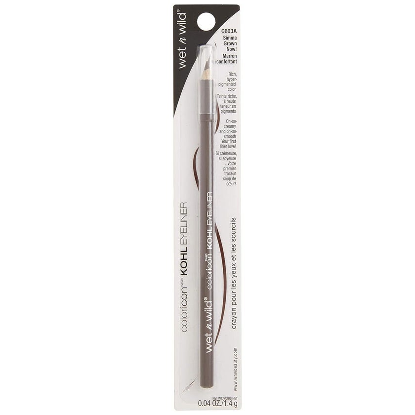 Wet n Wild Color Icon Kohl Eyeliner Pencil - Simma Brown Now