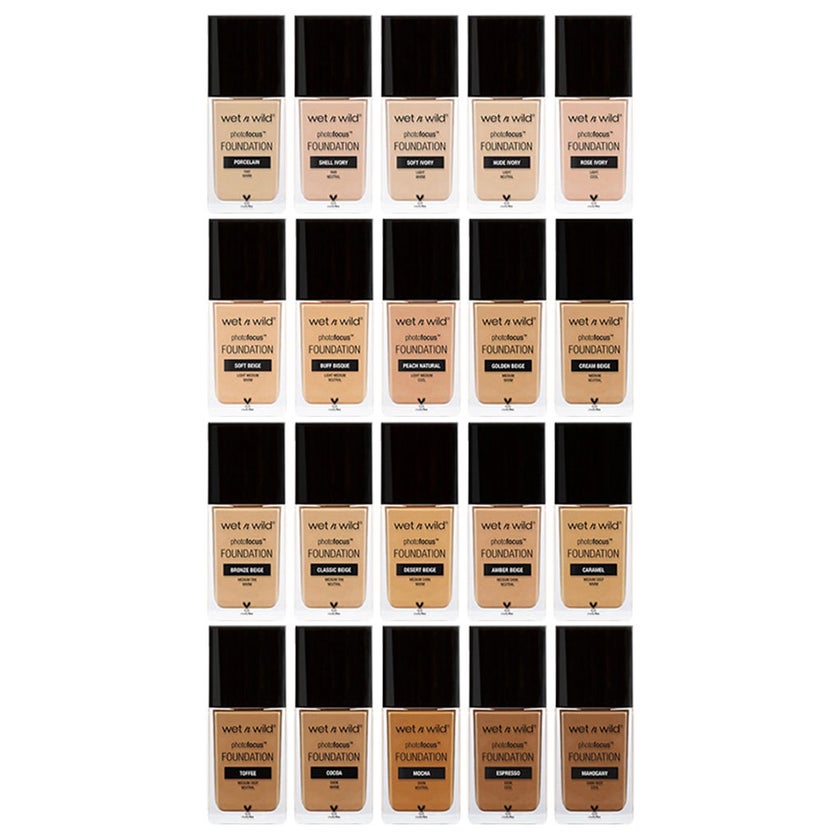 Wet n Wild Photo Focus Matte Foundation 30ml - Golden Beige