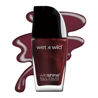 Wet n Wild Shine Nail Color - Burgundy Frost