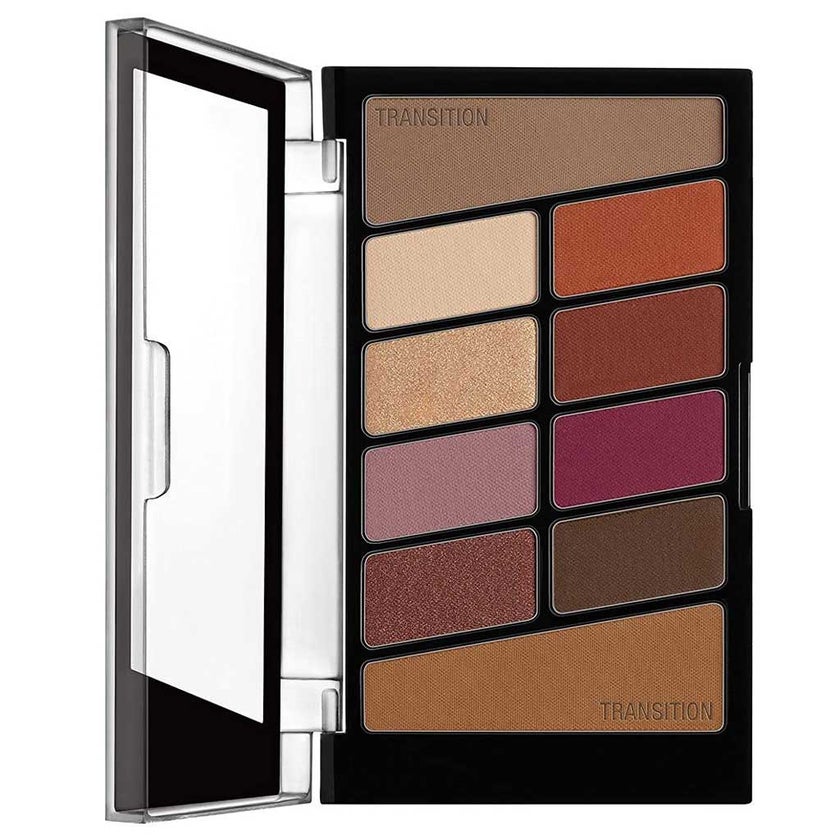 Wet n Wild Color Icon 10 Pan Eyeshadow Palette - Rose In The Air