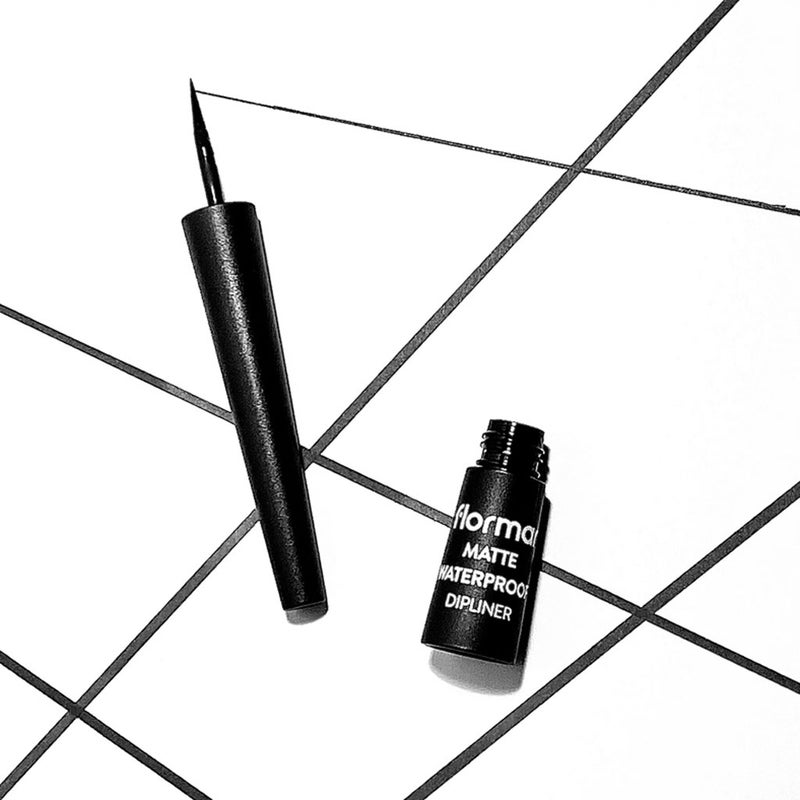 Flormar Matte Waterproof Dipliner - 001 Black