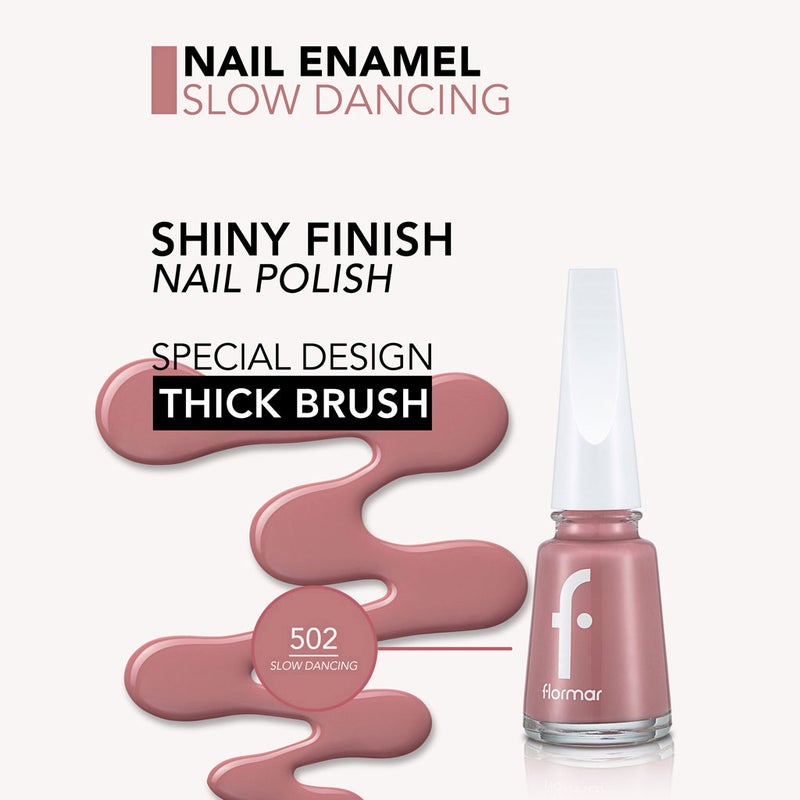 Flormar Classic Nail Polish - 502 Slow Dancing New