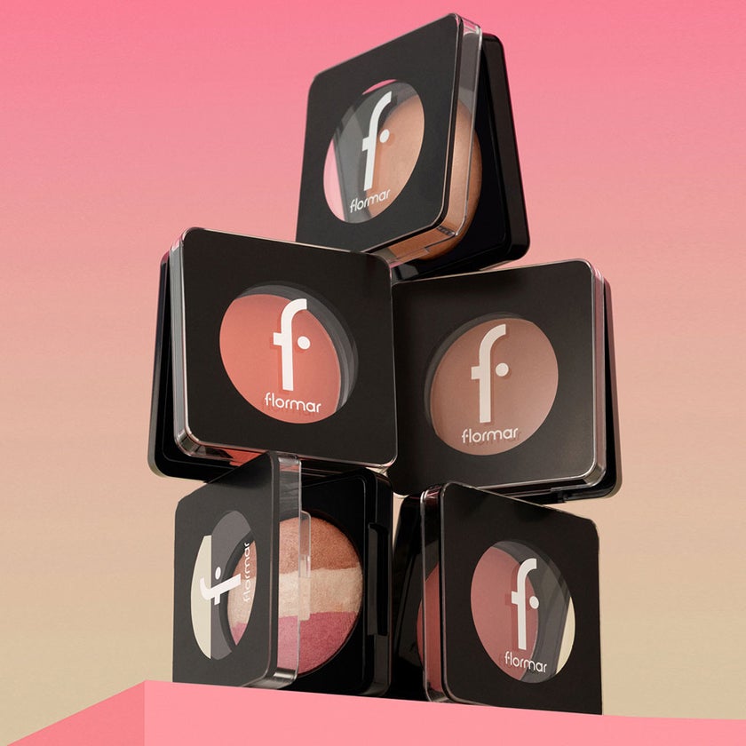 Flormar Baked Blush-On - Shade 040 Shimmer Pink