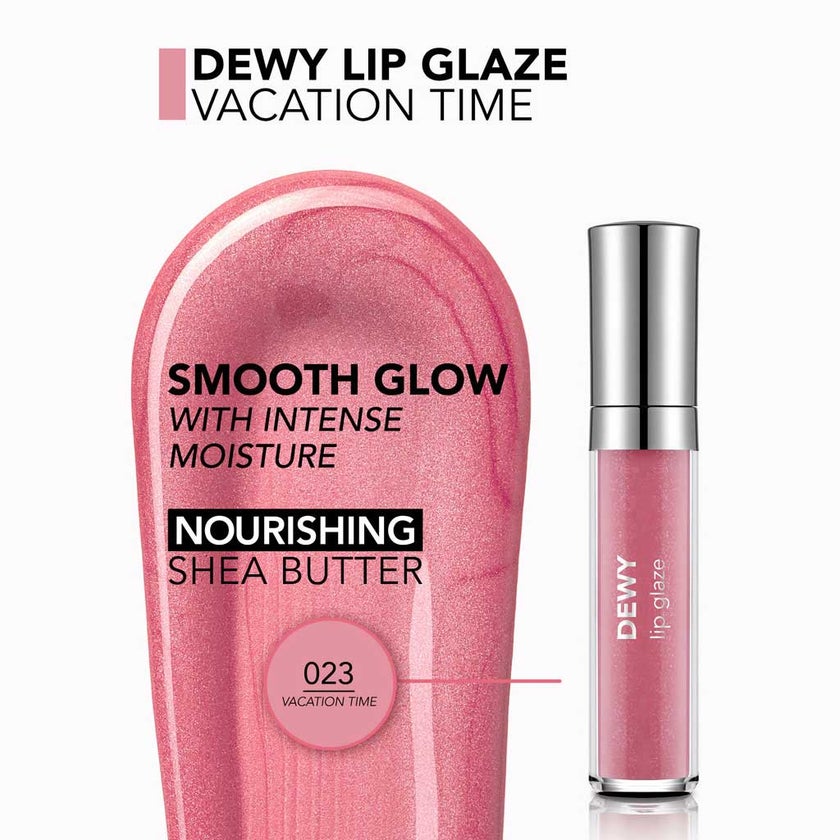 Flormar Dewy Lip Glaze - Shade 023 Vacation Time