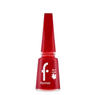 Flormar Jelly Look Nail Polish - JL05 Fire Red