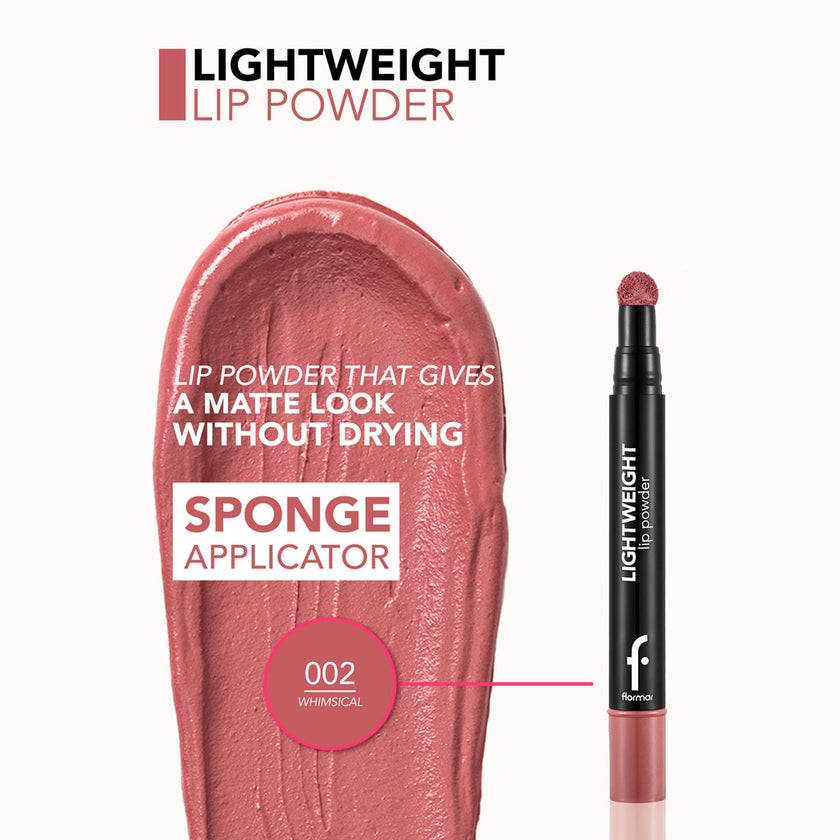 Flormar Lightweight Matte Lip Powder Pen - Shade 002 Whimsical