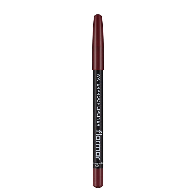 Flormar Lipliner Pencil - Shade 205 Elegant Bordeaux