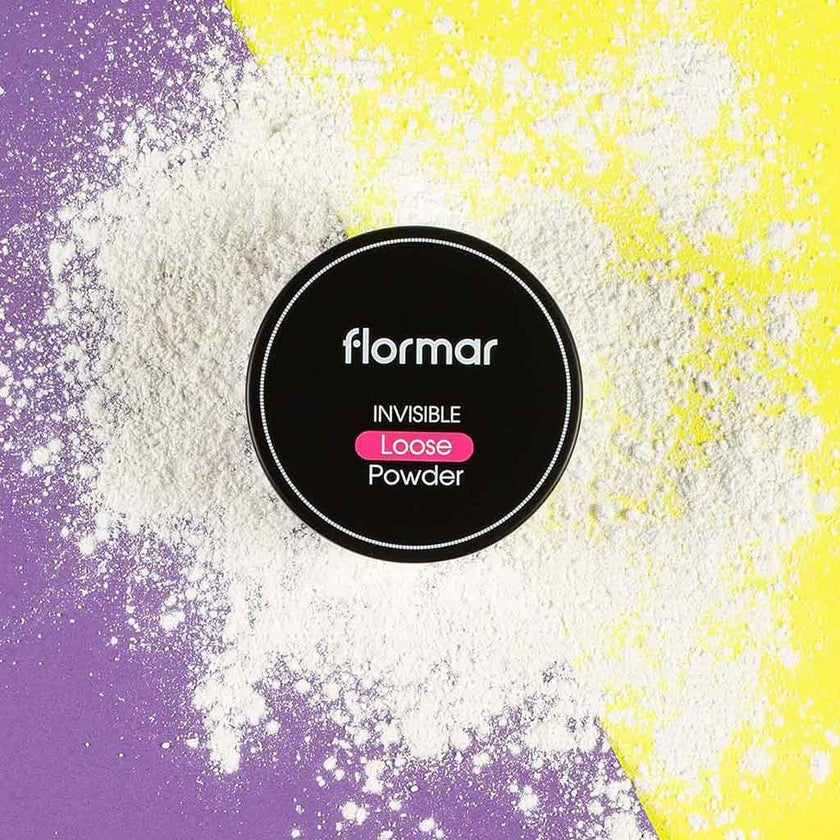 Flormar Makeup Setting Invisible Loose Powder - 001 Silver Sand