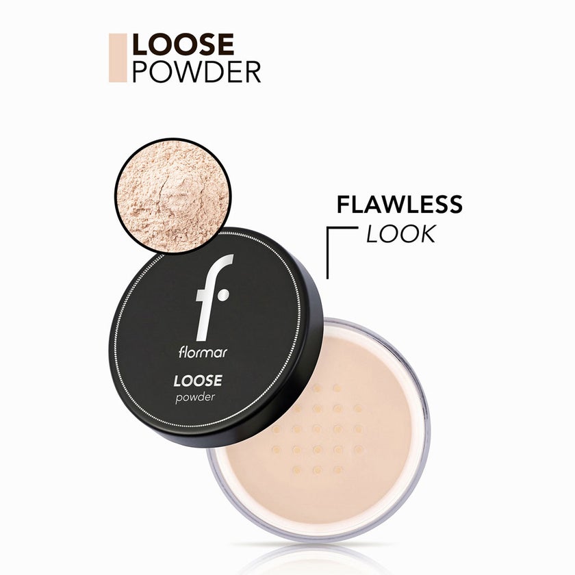 Flormar Makeup Setting Loose Powder - 002 Light Sand