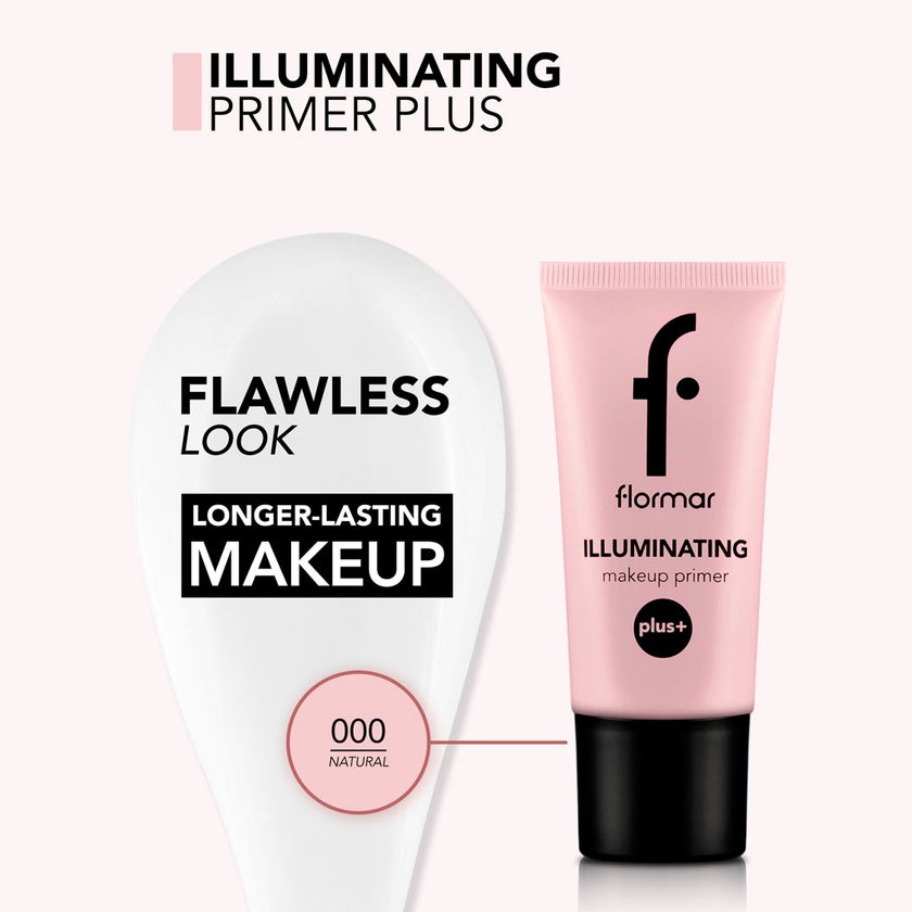 Flormar Illuminating Makeup Primer Plus+ 35ml - Shade 000 Natural