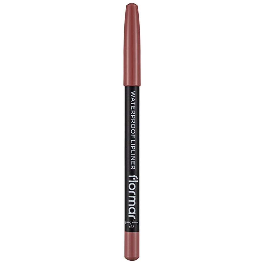 Flormar Waterproof Lipliner Pencil - Shade 237 Rosy Sand