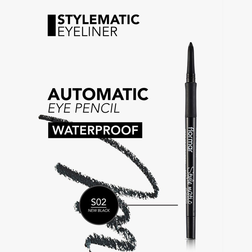 Flormar Style Matic Eyeliner - S02 New Black