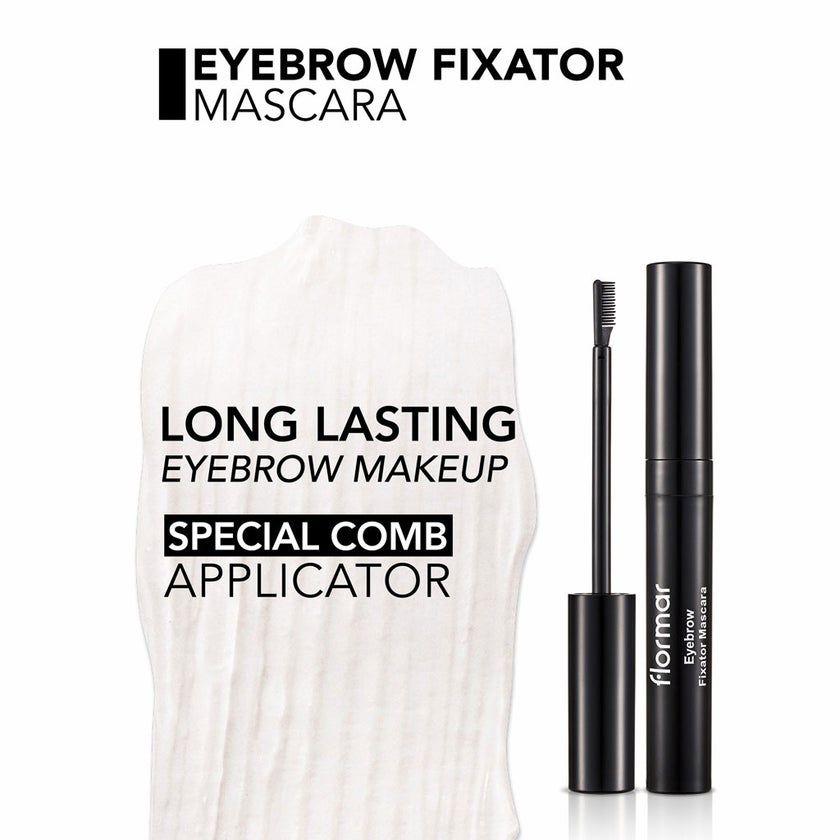 Flormar Eyebrow Fixator Mascara - White