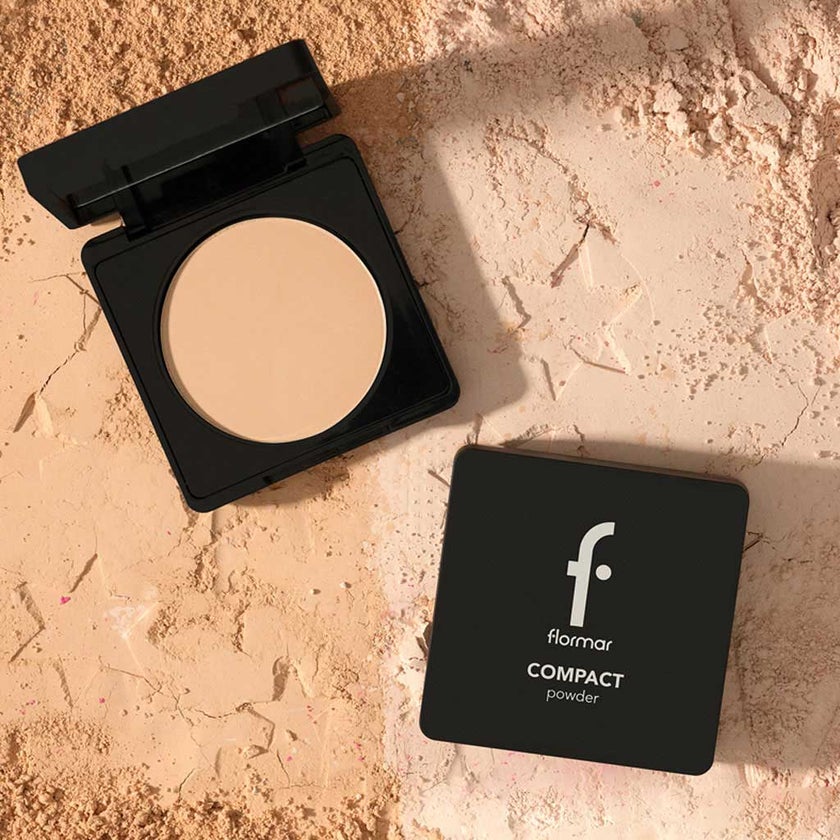 Flormar Compact Powder - Shade 088 Medium Peach Beige