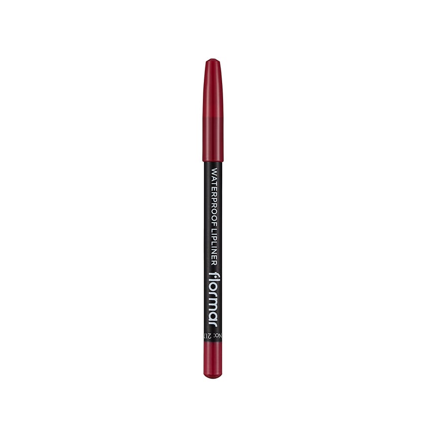 Flormar Lipliner Pencil - Shade 217 Chic Crimson