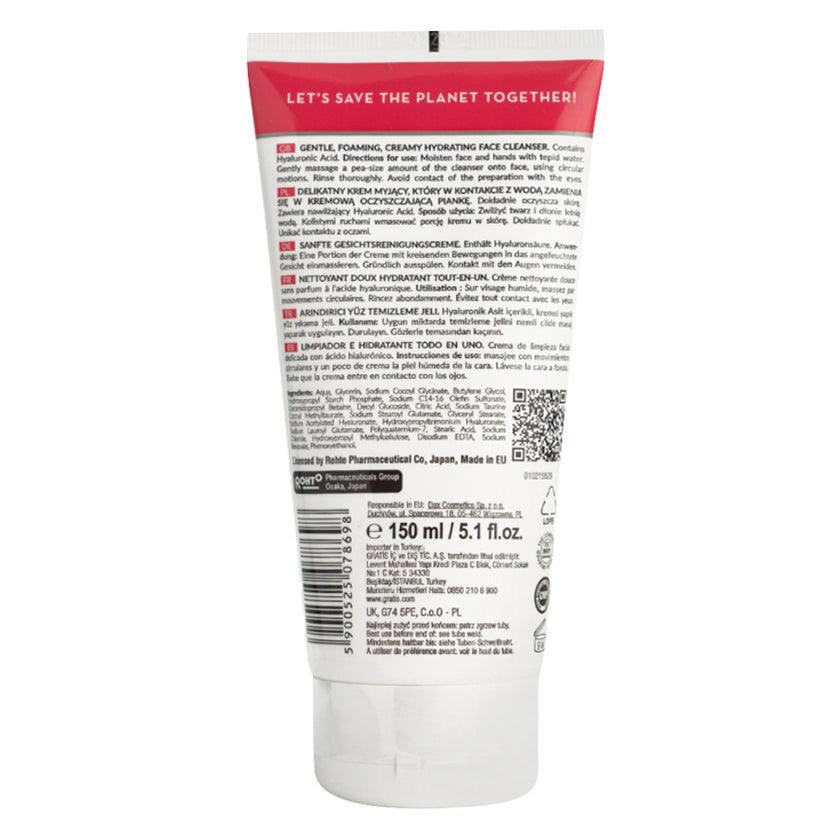 Hada Labo Tokyo Gentle Hydrating All-In-One Face Cleanser 150ml