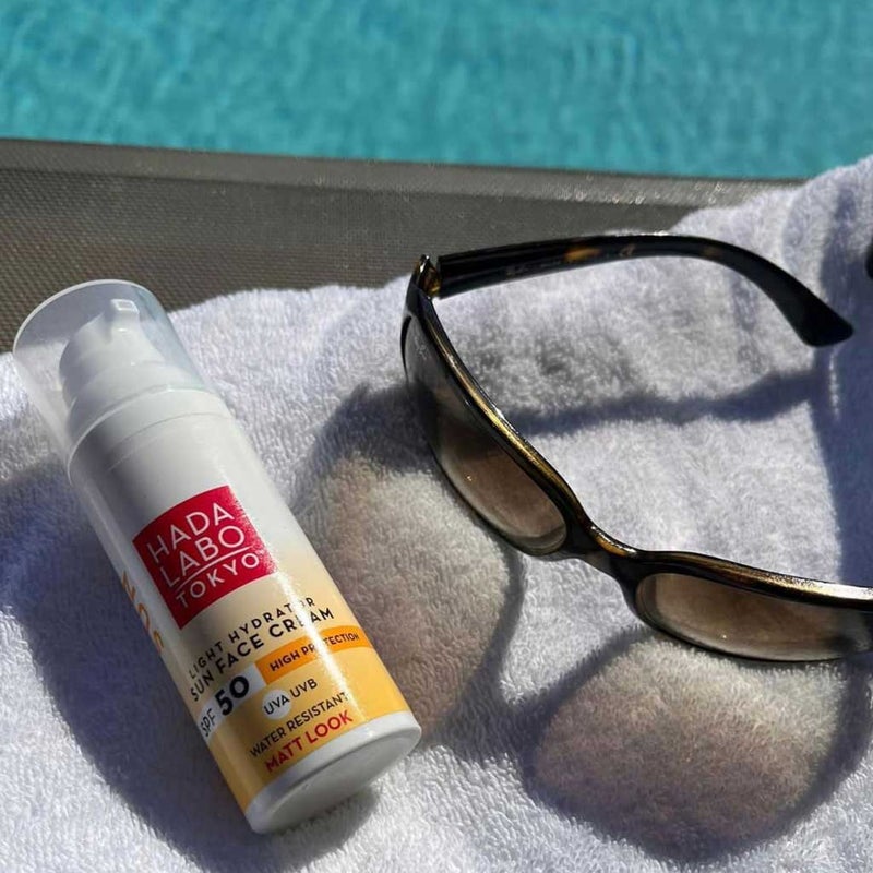 Hada Labo Tokyo Light Hydrator SPF 50 Sun Face Cream With Matt Look 50ml