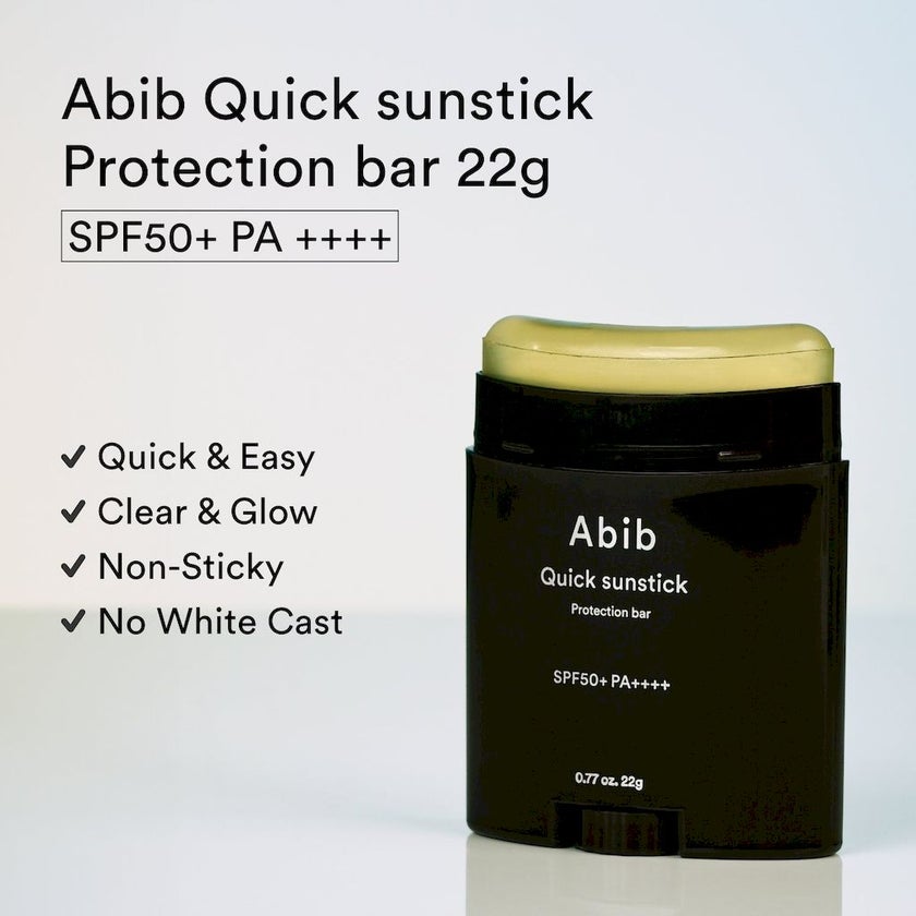 Abib SPF50+ PA++++ Quick Sunstick Protection Bar 22g