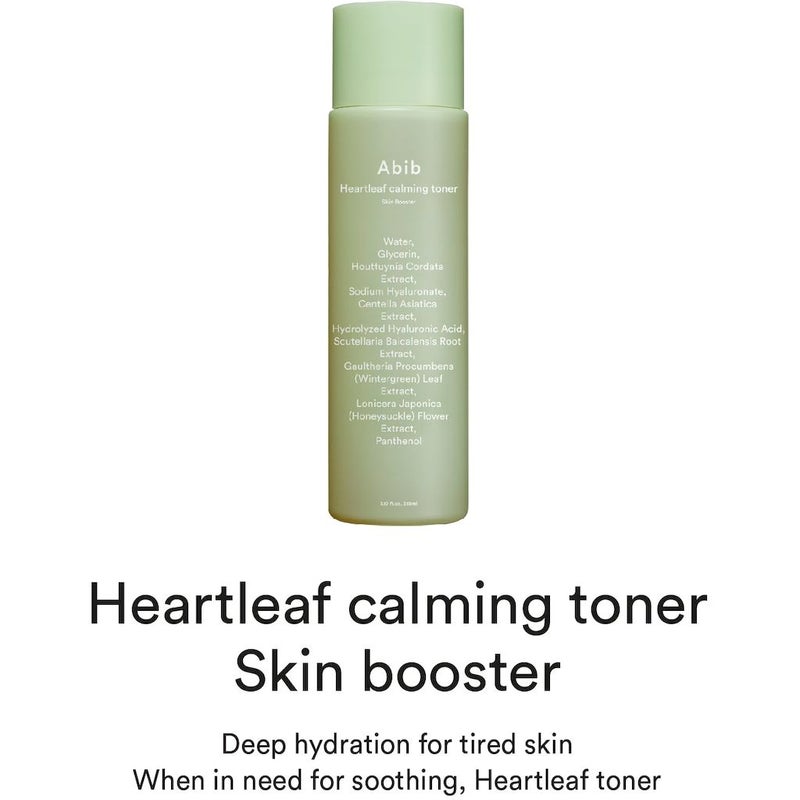 Abib Heartleaf Calming Toner Skin Booster 200ml