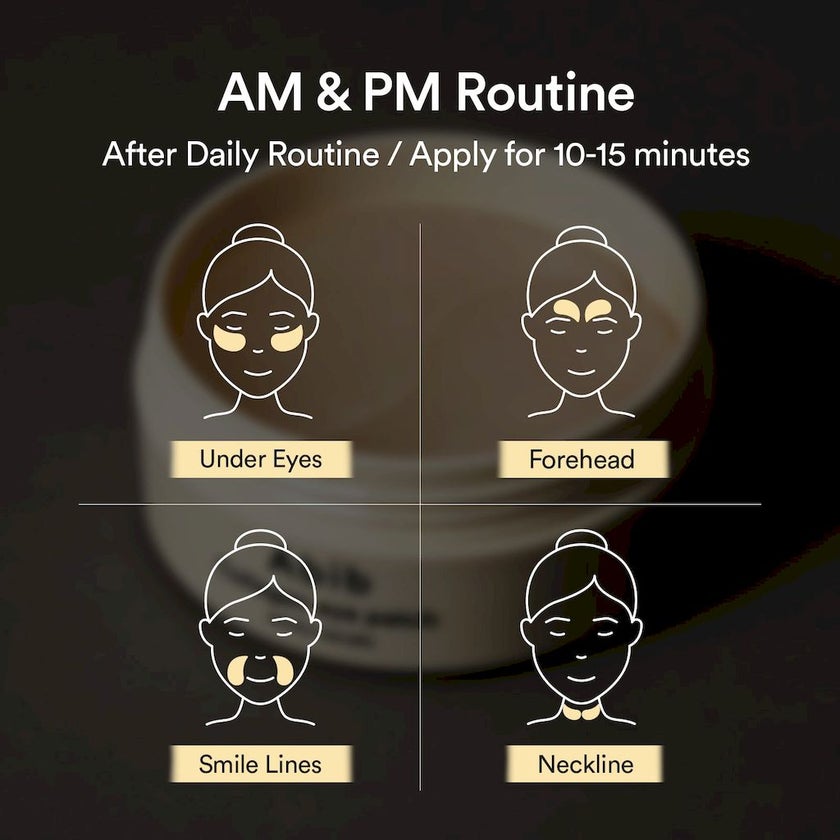 Abib Jericho Rose Jelly Collagen Eye Patches, Pack of 60's