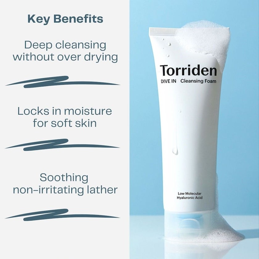 Torriden Dive In Hyaluronic Acid Cleansing Foam 150ml