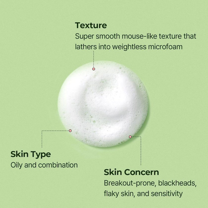 Torriden Balanceful Cica + Salicylic Acid Pore Cleansing Foam 150ml