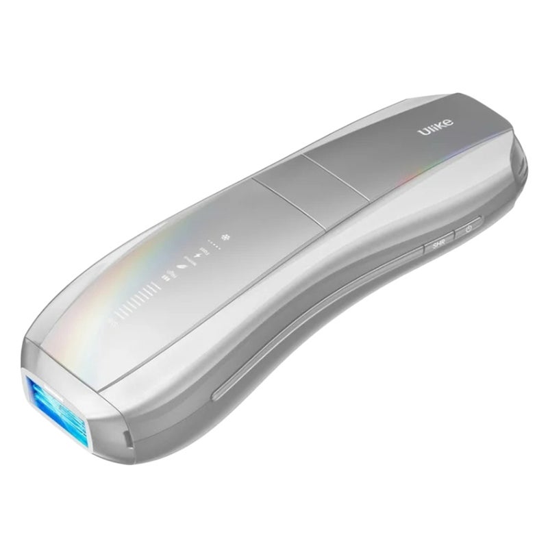 Ulike Air 10 IPL Laser Hair Removal Device With Leather Case - Silver 