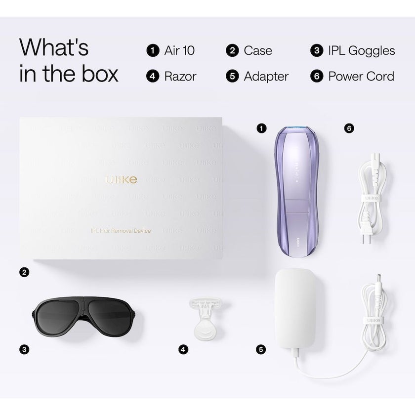 Ulike Air 10 IPL Hair Removal Device - Purple