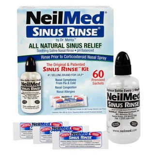 NeilMed Sinus Rinse Kit With 60 Premixed Sachets