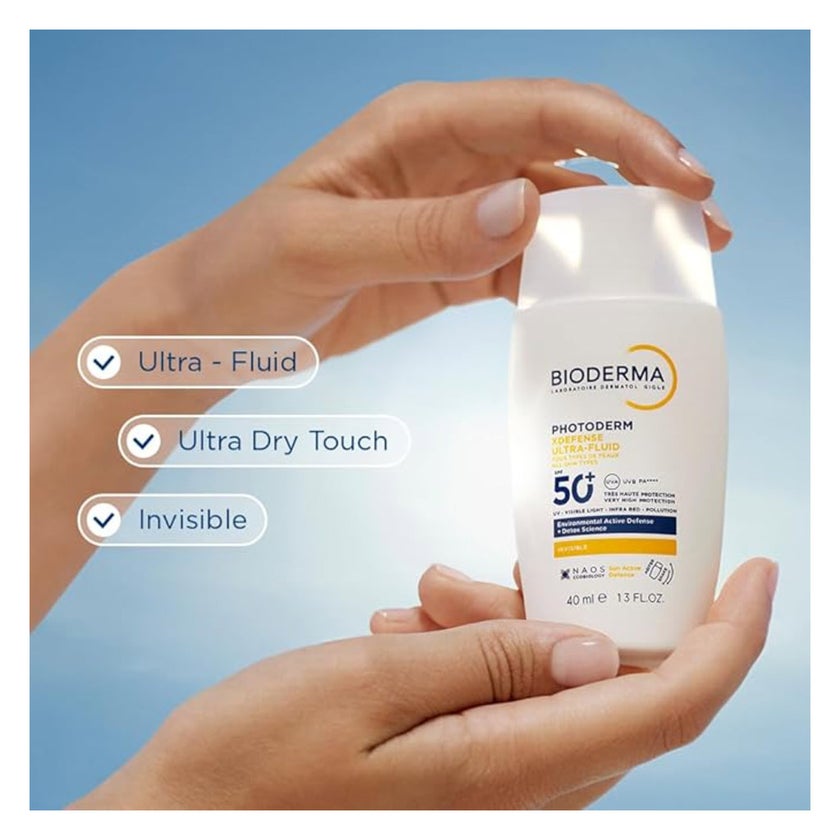 Bioderma Photoderm Xdefense Ultra Fluid SPF50+ Invisible Sunscreen 40ml